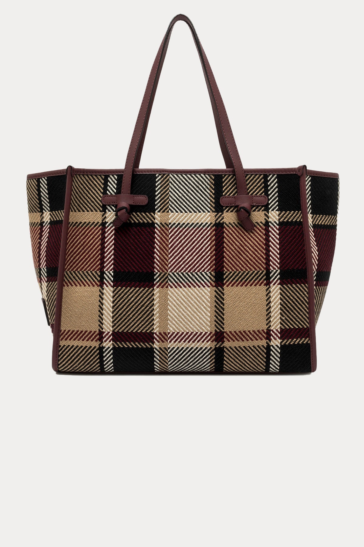 Gianni Chiarini Marcella Ekoseli Kanvas Kumaş Shopping Bag Çanta