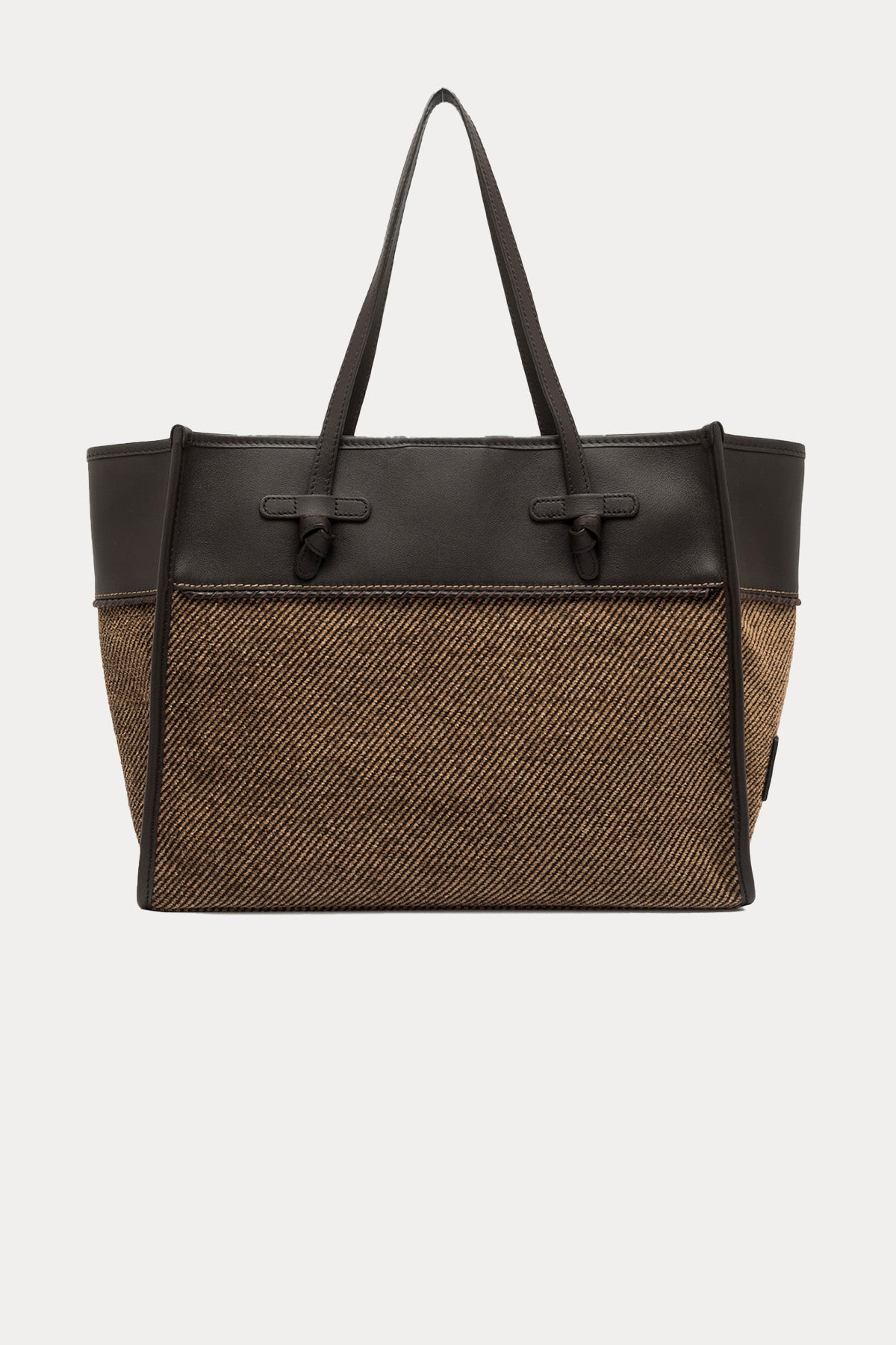 Gianni Chiarini Marcella Deri Kanvas Kumaş Omuz Çantası