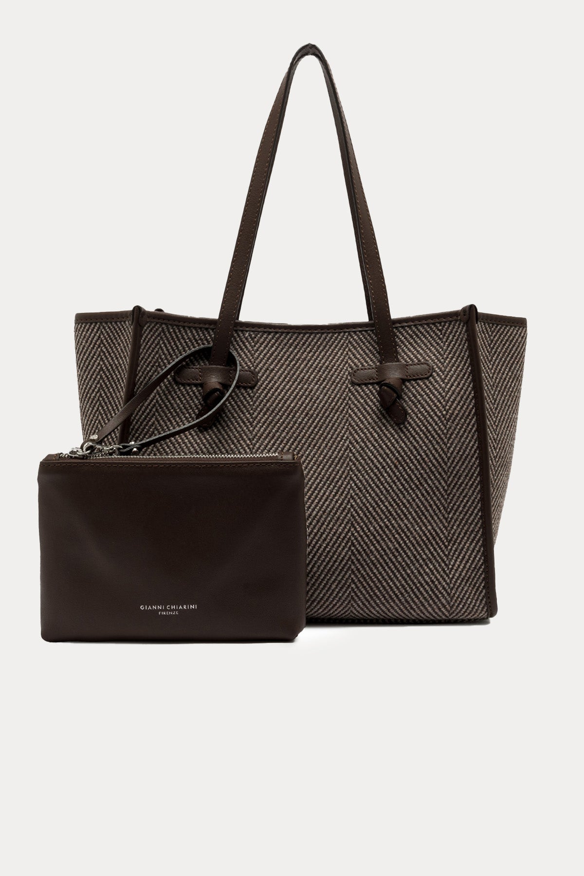 Gianni Chiarini Marcella Kanvas Kumaş Omuz Çantası