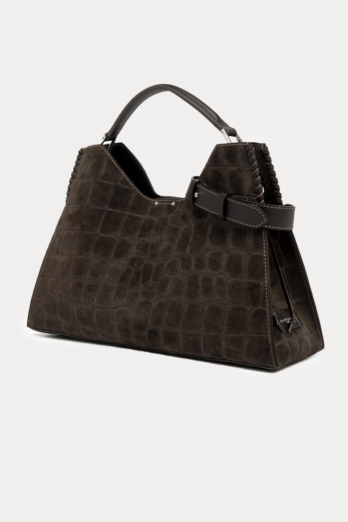 Gianni Chiarini Aurora Süet Omuz Çantası