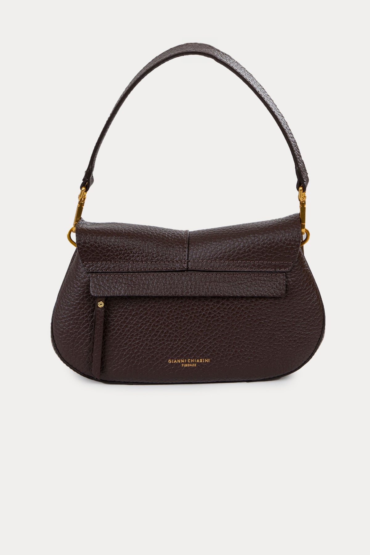 Gianni Chiarini Helena Round Geniş Askılı Deri Omuz Çantası