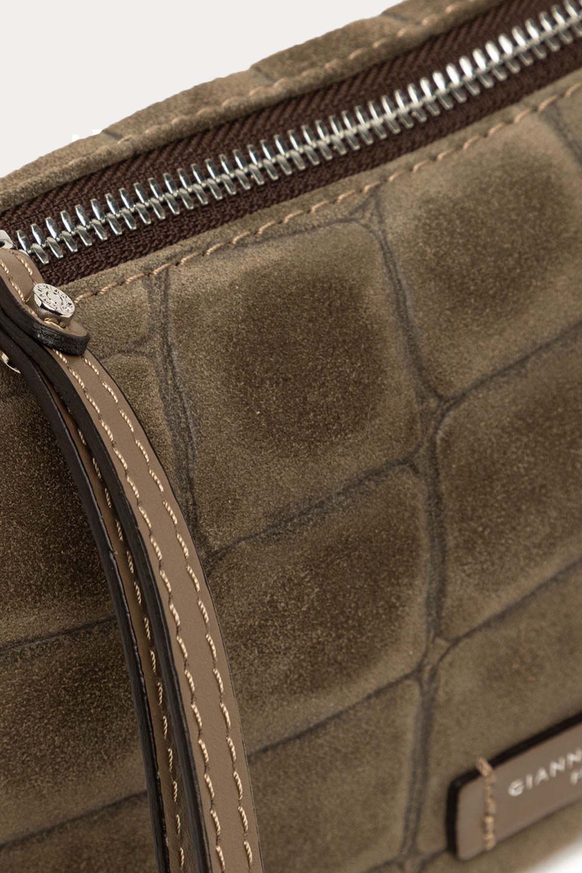 Gianni Chiarini Nora Süet Omuz Çantası