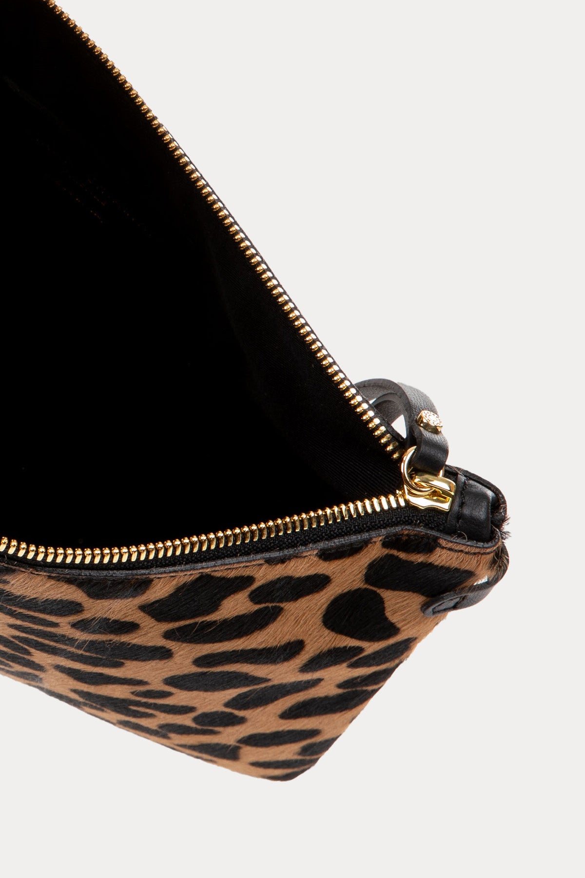 Gianni Chiarini Hermy Leopar Desenli Tay Tüyü Omuz Çantası