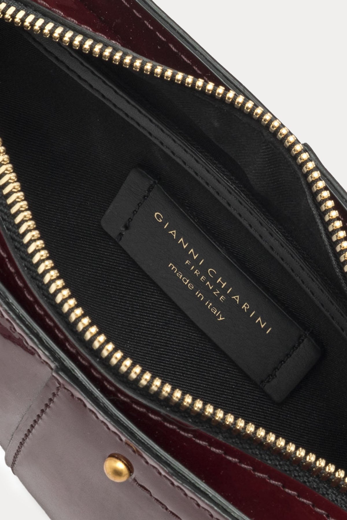 Gianni Chiarini Keira Rugan Deri Omuz Çantası