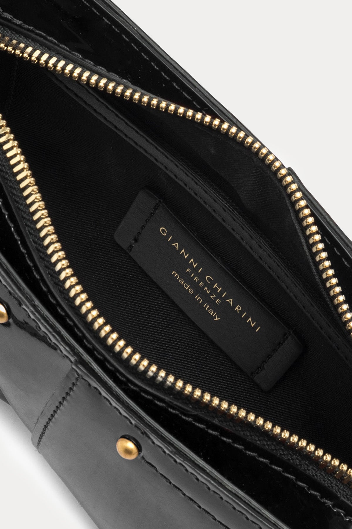 Gianni Chiarini Keira Rugan Deri Omuz Çantası