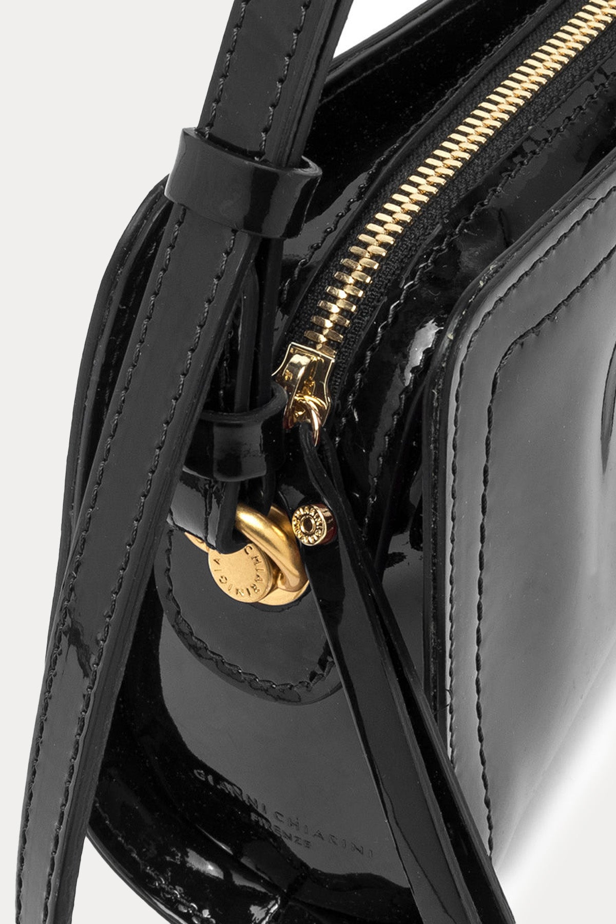 Gianni Chiarini Keira Rugan Deri Omuz Çantası