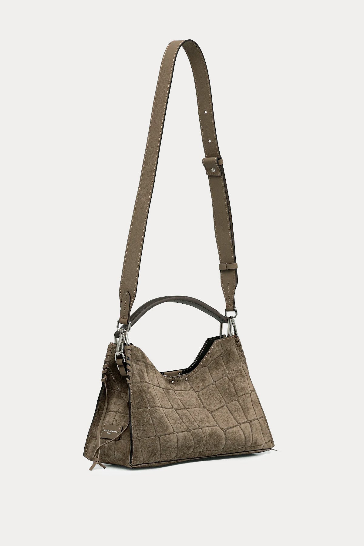 Gianni Chiarini Aurora Süet Omuz Çantası