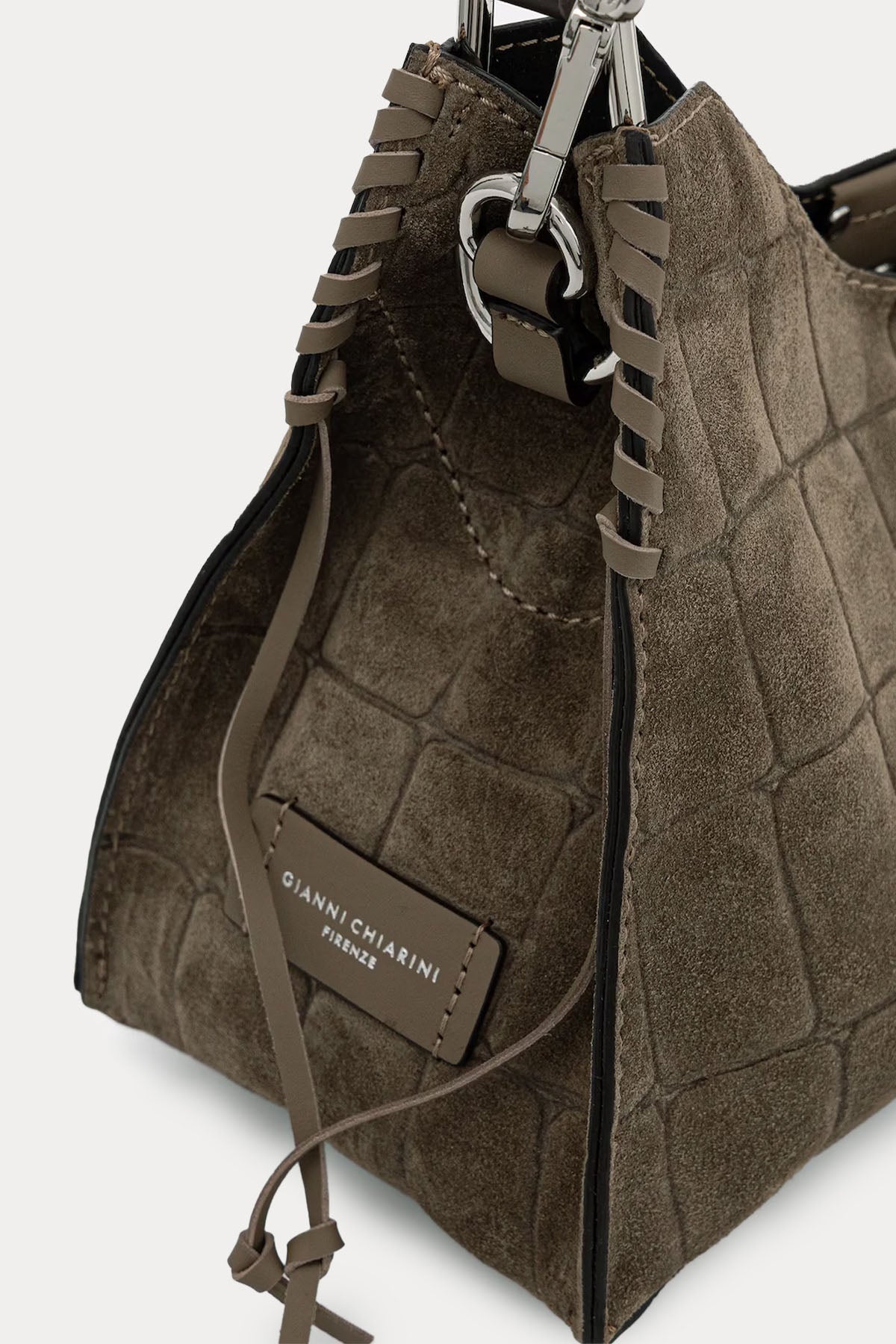 Gianni Chiarini Aurora Süet Omuz Çantası