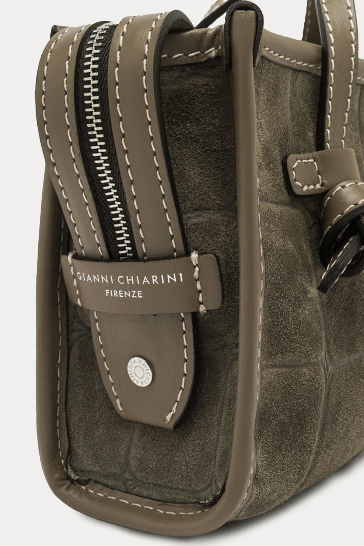 Gianni Chiarini Marcella Süet Omuz Çantası