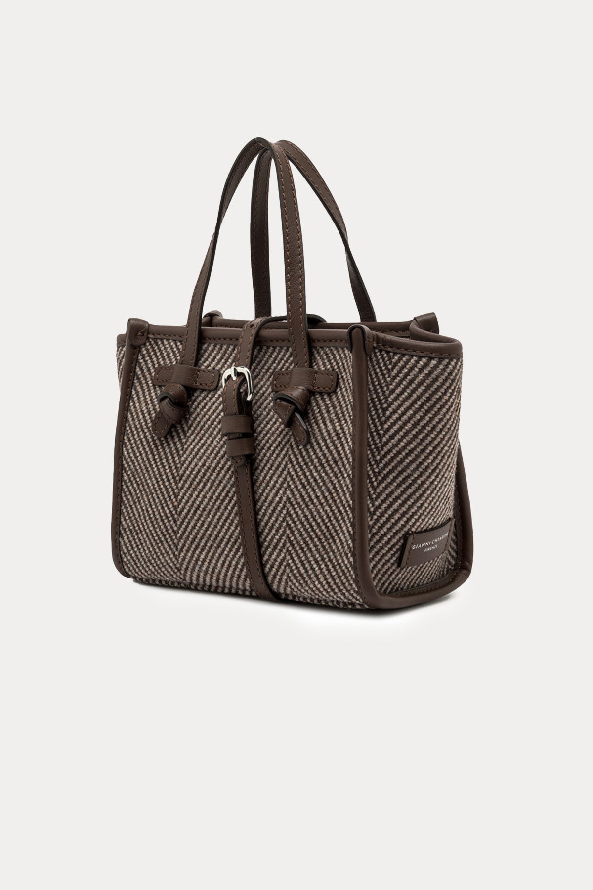 Gianni Chiarini Miss Marcella Kanvas Kumaş Omuz Çantası