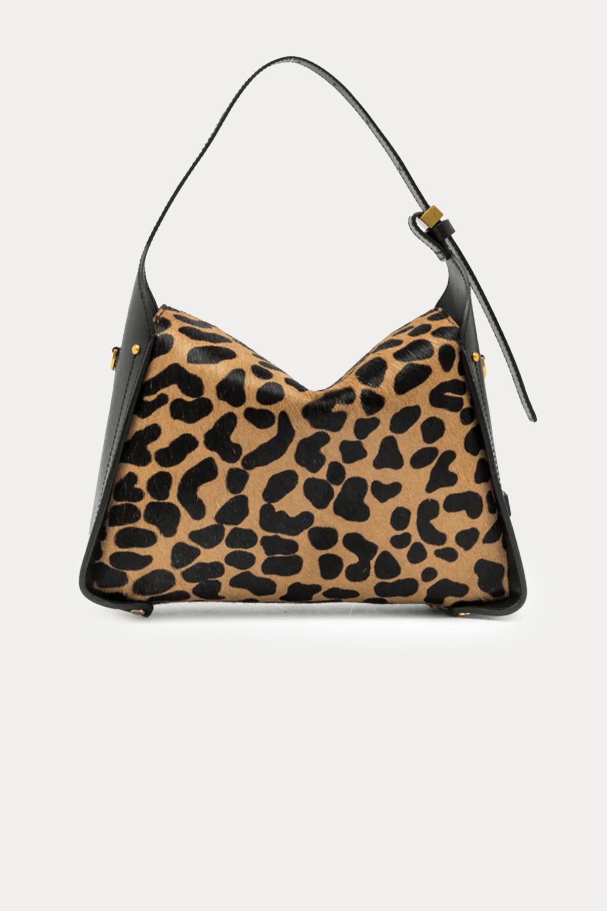 Gianni Chiarini Penelope Leopar Desenli Deri Omuz Çantası