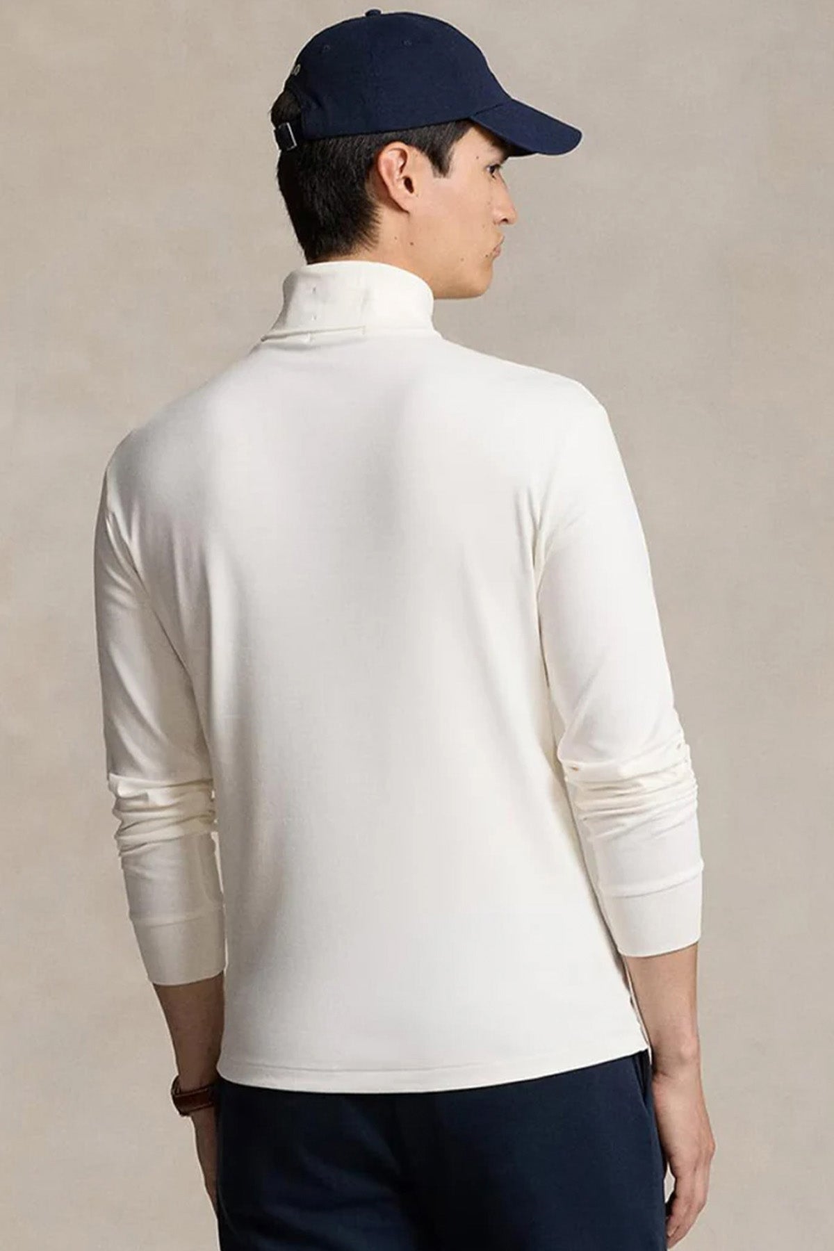 Polo Ralph Lauren Balıkçı Yaka Uzun Kollu İnce Sweatshirt