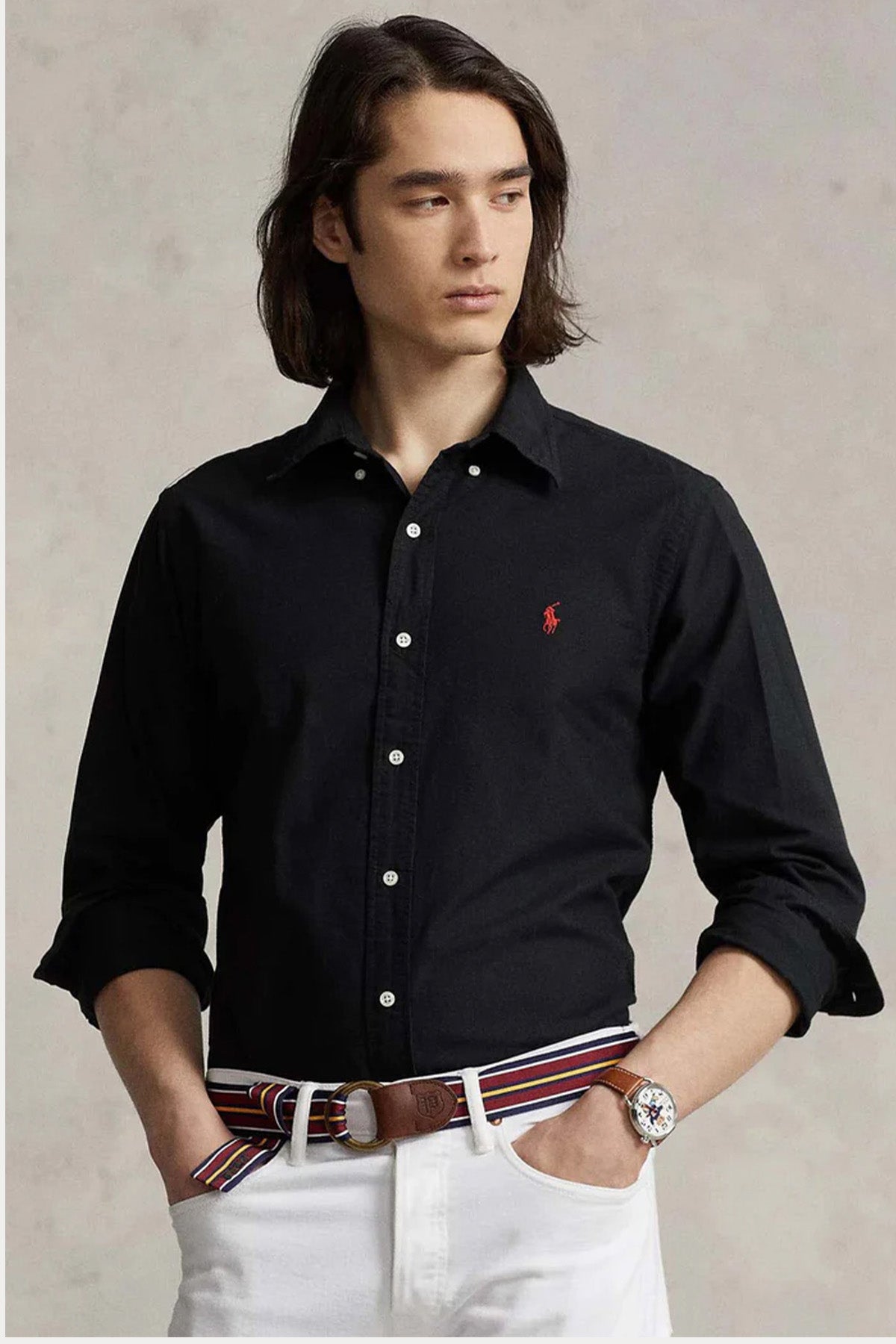 Polo Ralph Lauren Custom Fit Oxford Gömlek