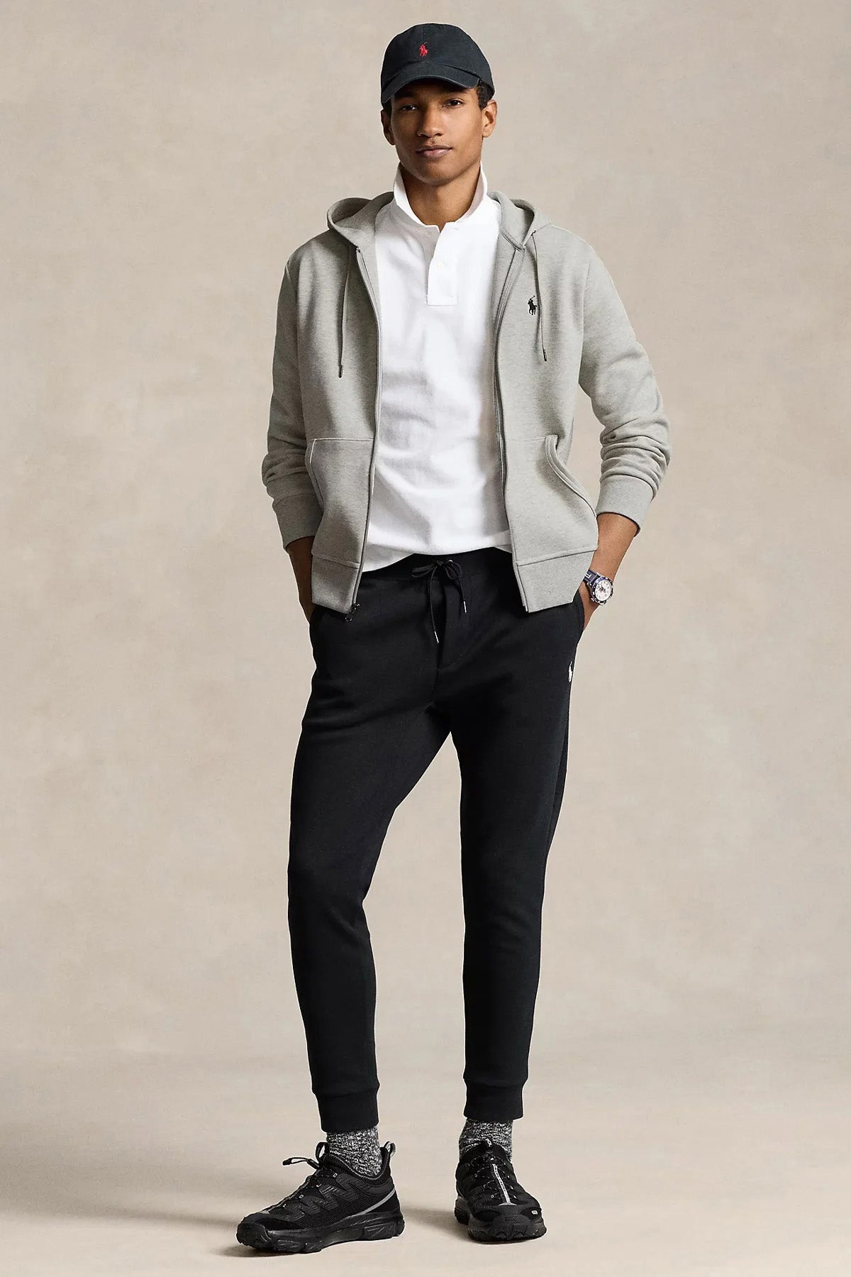 Polo Ralph Lauren Fermuarlı Kapüşonlu Sweatshirt Ceket