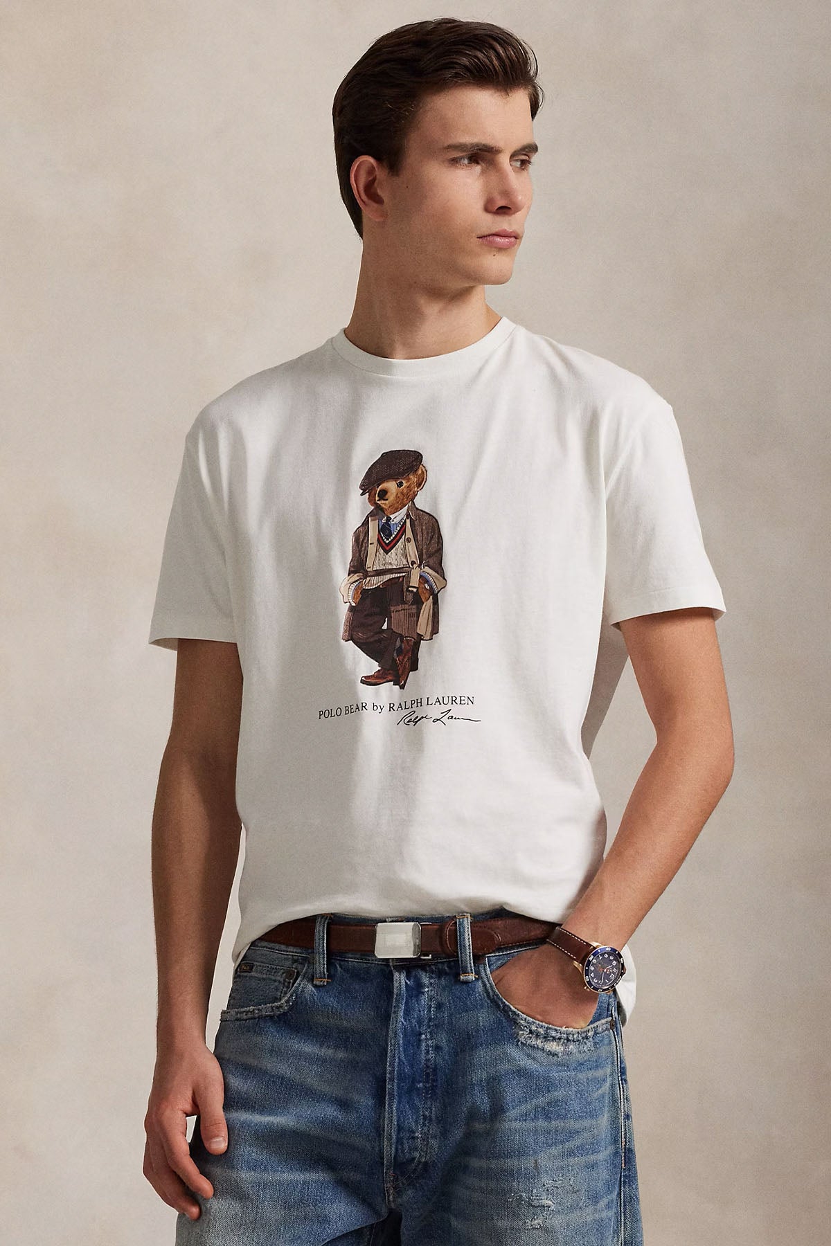 Polo Ralph Lauren Custom Slim Fit Polo Bear T-shirt