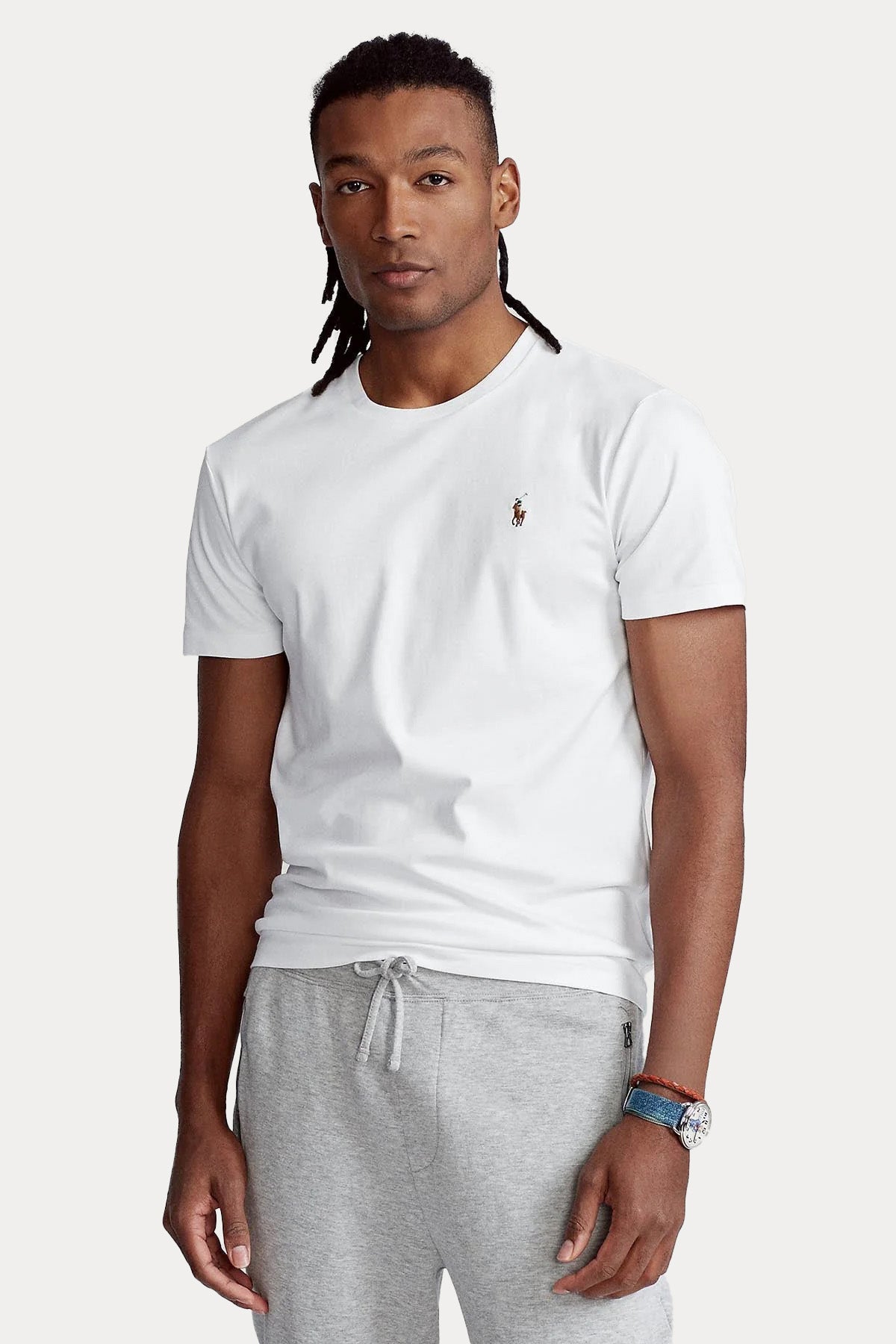 Polo Ralph Lauren Custom Slim Fit Yuvarlak Yaka Logolu T-shirt