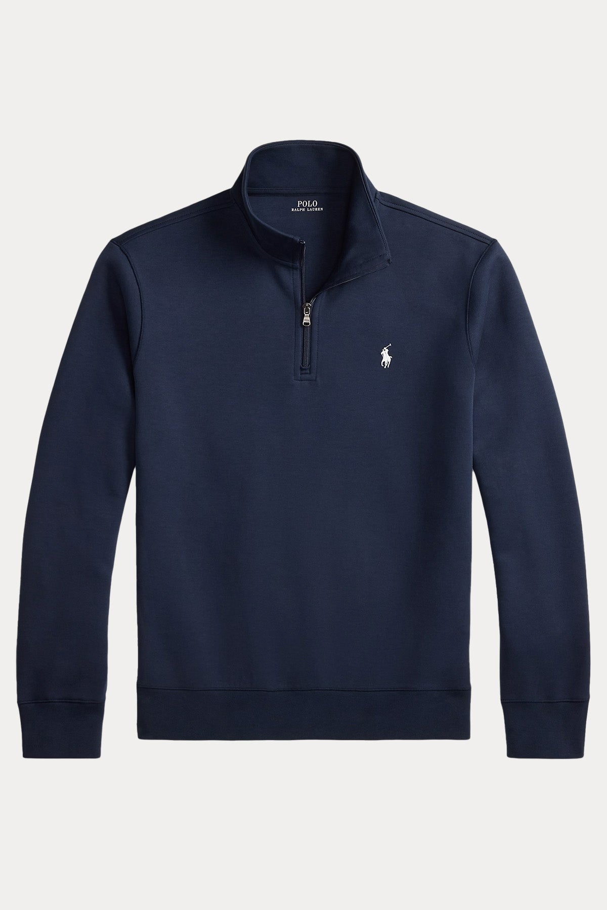 トップス Ralph Lauren Polo Polo Ralph Lauren Dik Yaka Yarım Fermuarlı Sweatshirt 710P06234002