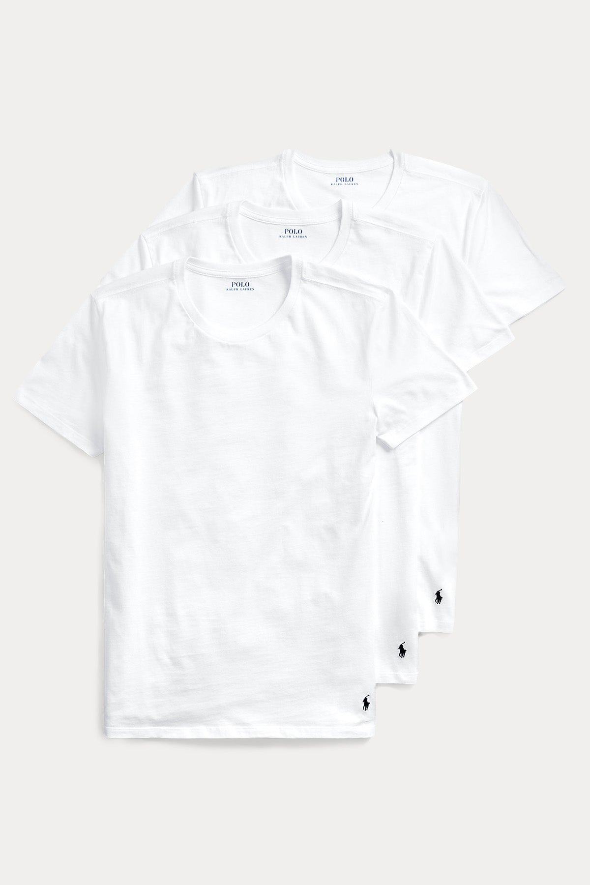 Polo Ralph Lauren 3'lü Paket Yuvarlak Yaka T-shirt Set