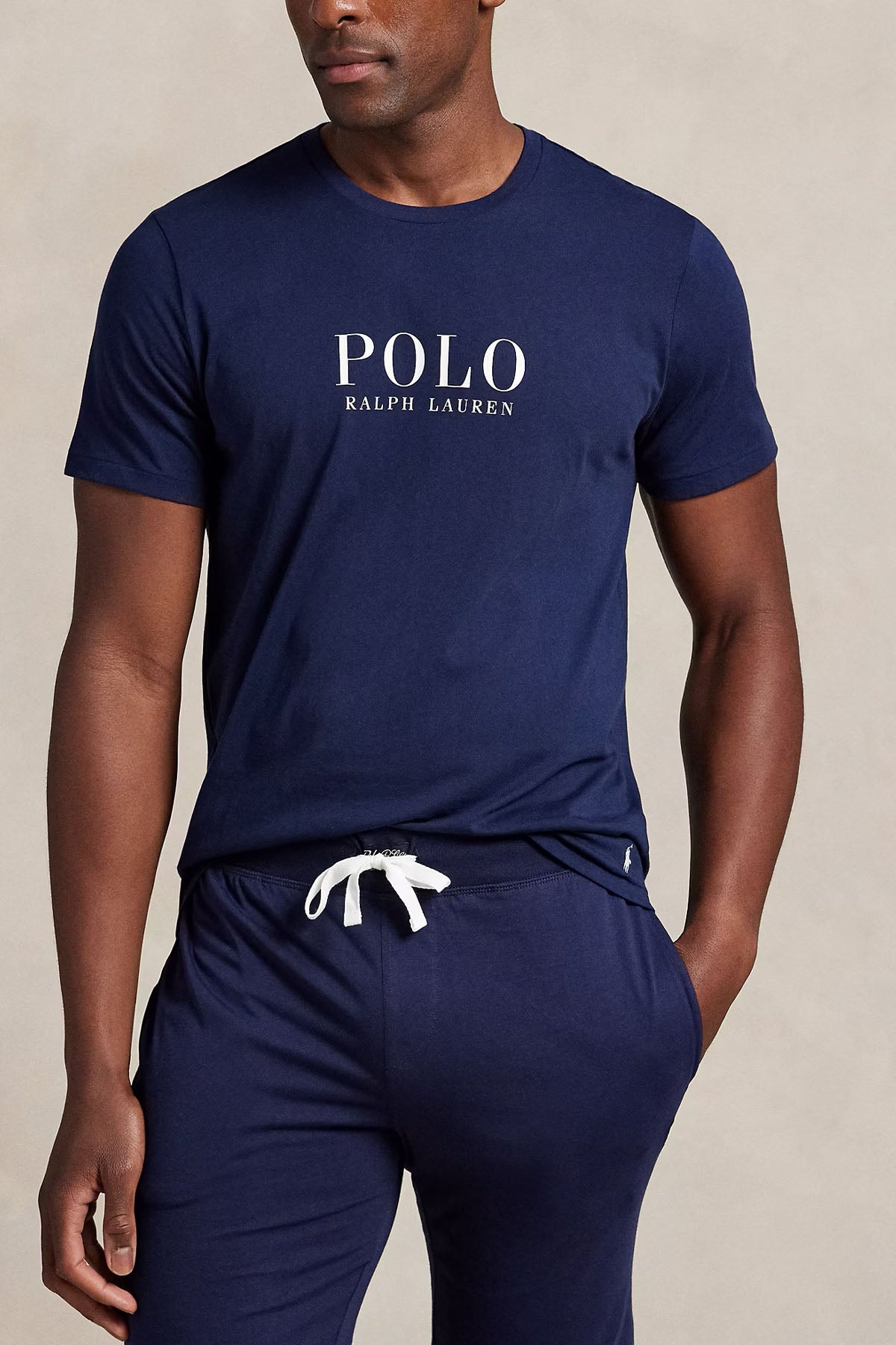Polo Ralph Lauren Custom Fit Yuvarlak Yaka Logolu T-shirt