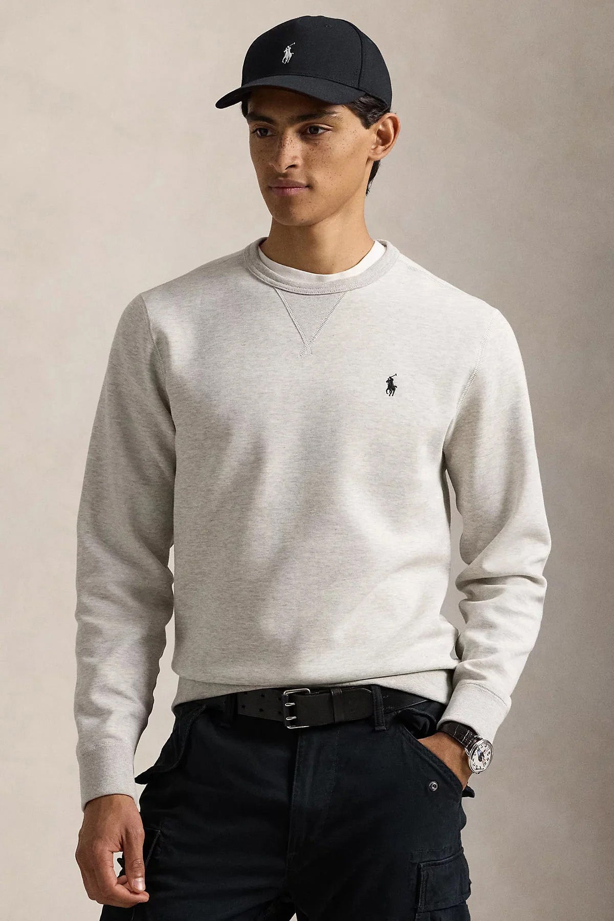 Polo Ralph Lauren Yuvarlak Yaka Logolu Sweatshirt
