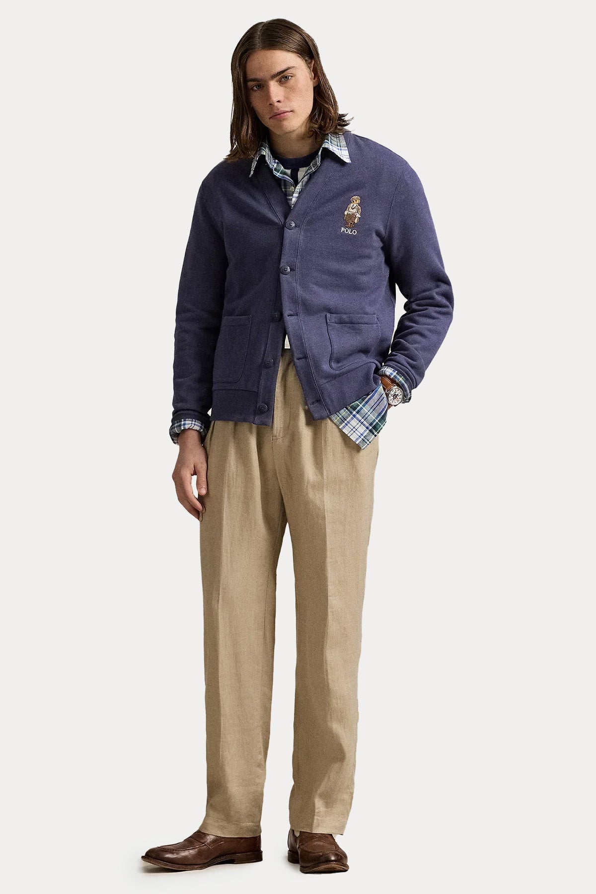 Polo Ralph Lauren Polo Bear Şardonlu Sweatshirt Ceket