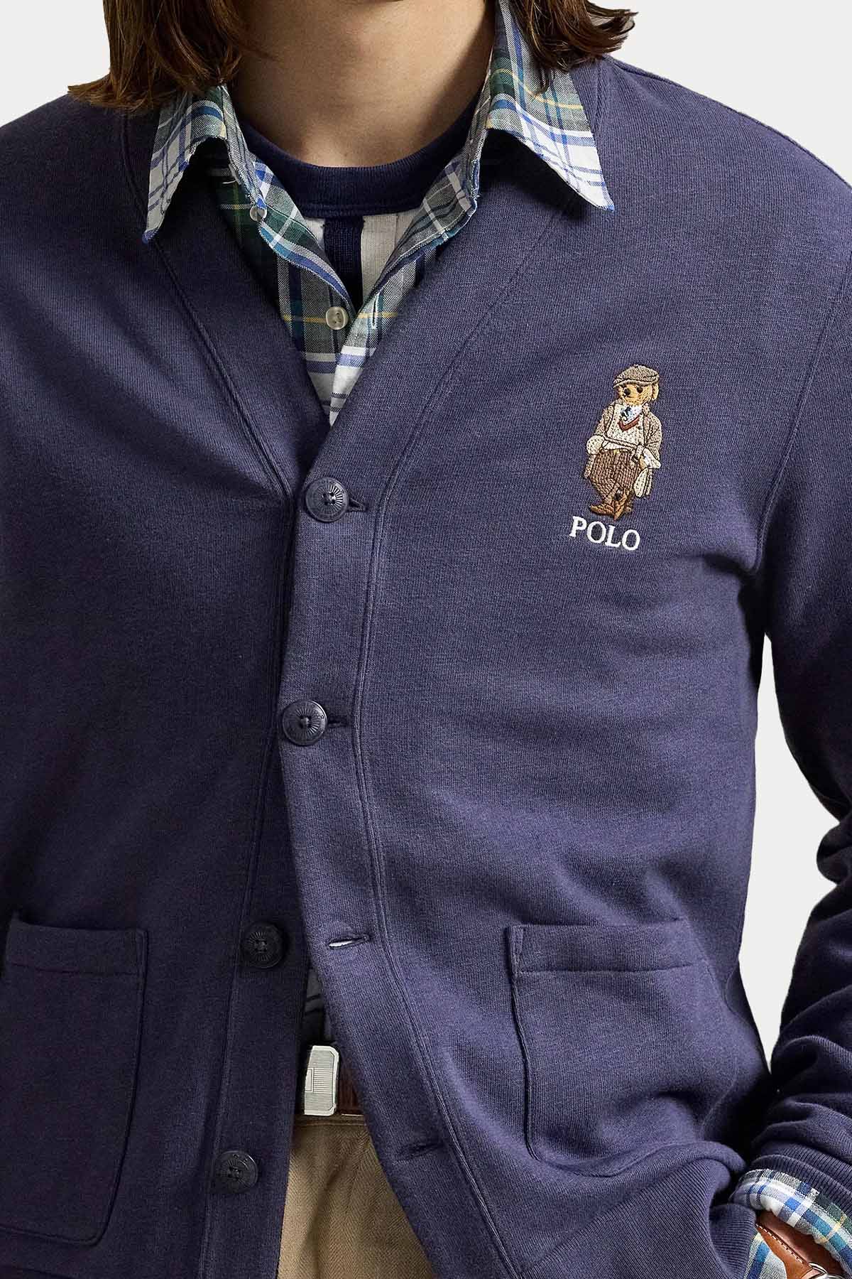 Polo Ralph Lauren Polo Bear Şardonlu Sweatshirt Ceket