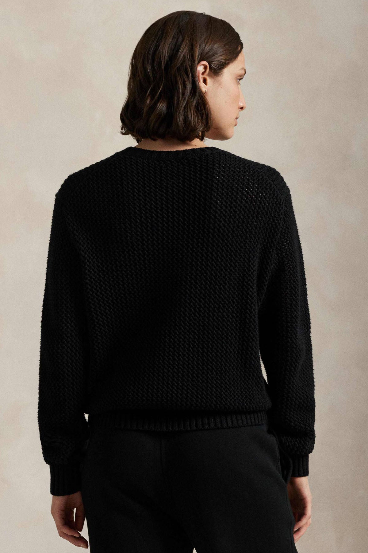 Polo Ralph Lauren Relaxed Fit Örgü Polo Bear Triko