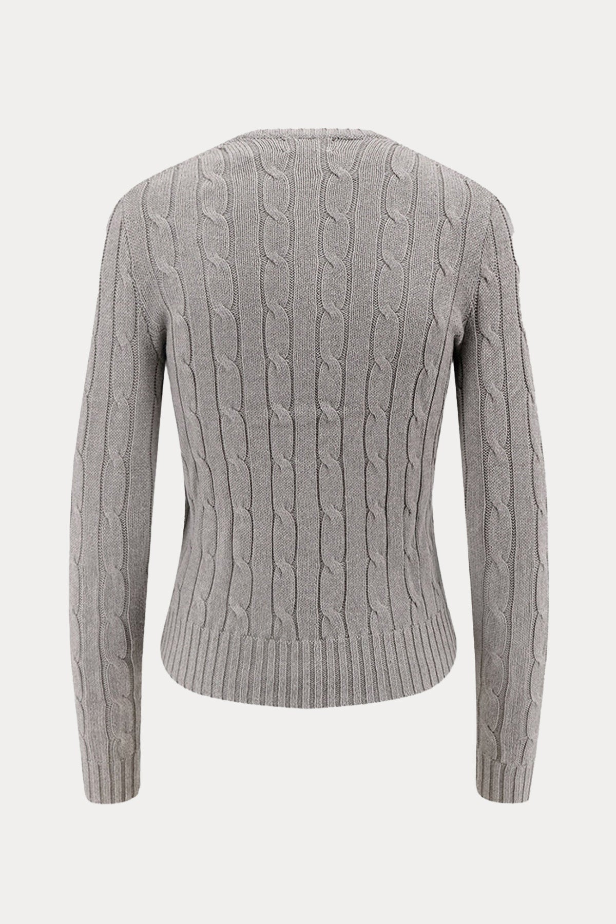 Polo Ralph Lauren Slim Fit Yuvarlak Yaka Saç Örgü Triko