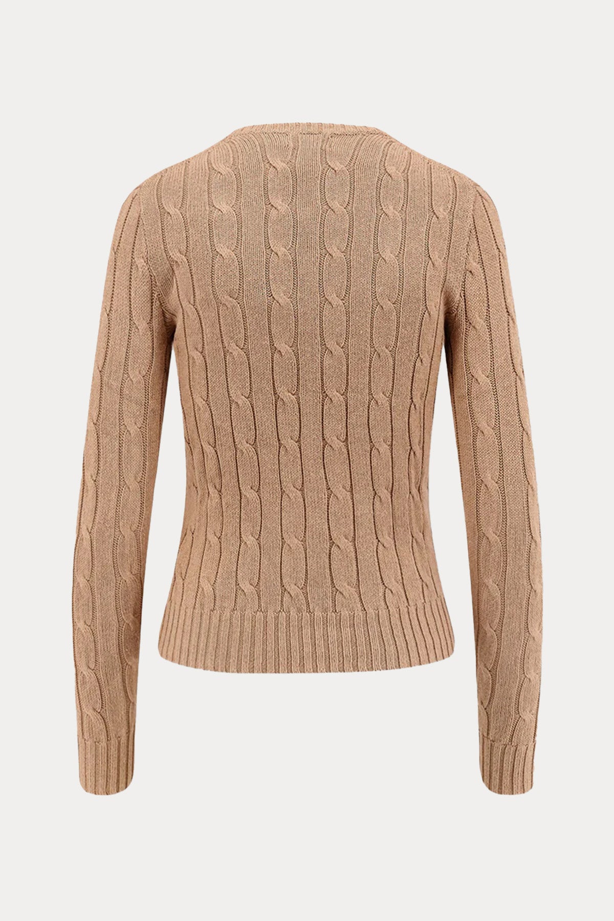 Polo Ralph Lauren Slim Fit Yuvarlak Yaka Saç Örgü Triko