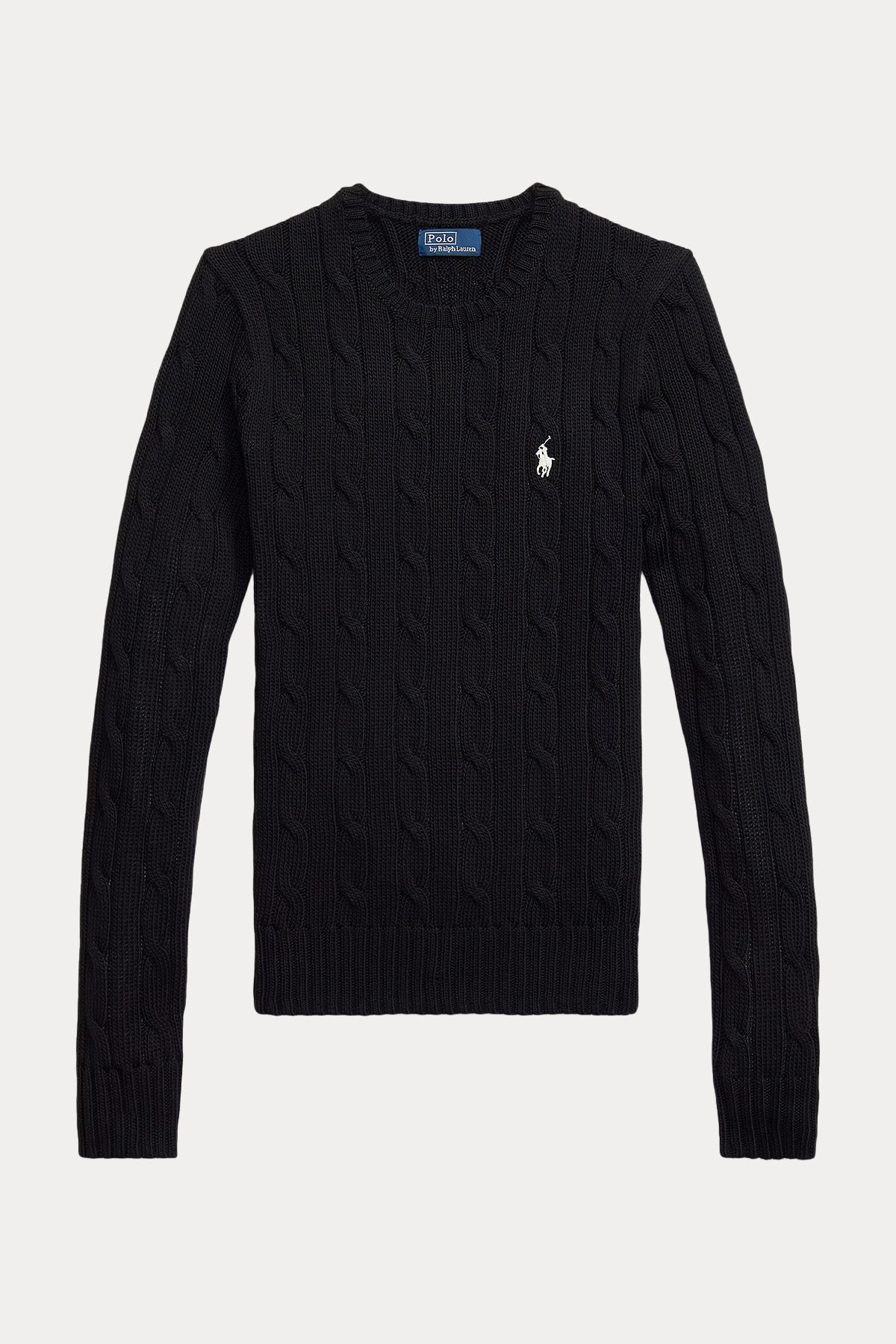 Polo Ralph Lauren Slim Fit Yuvarlak Yaka Saç Örgü Triko