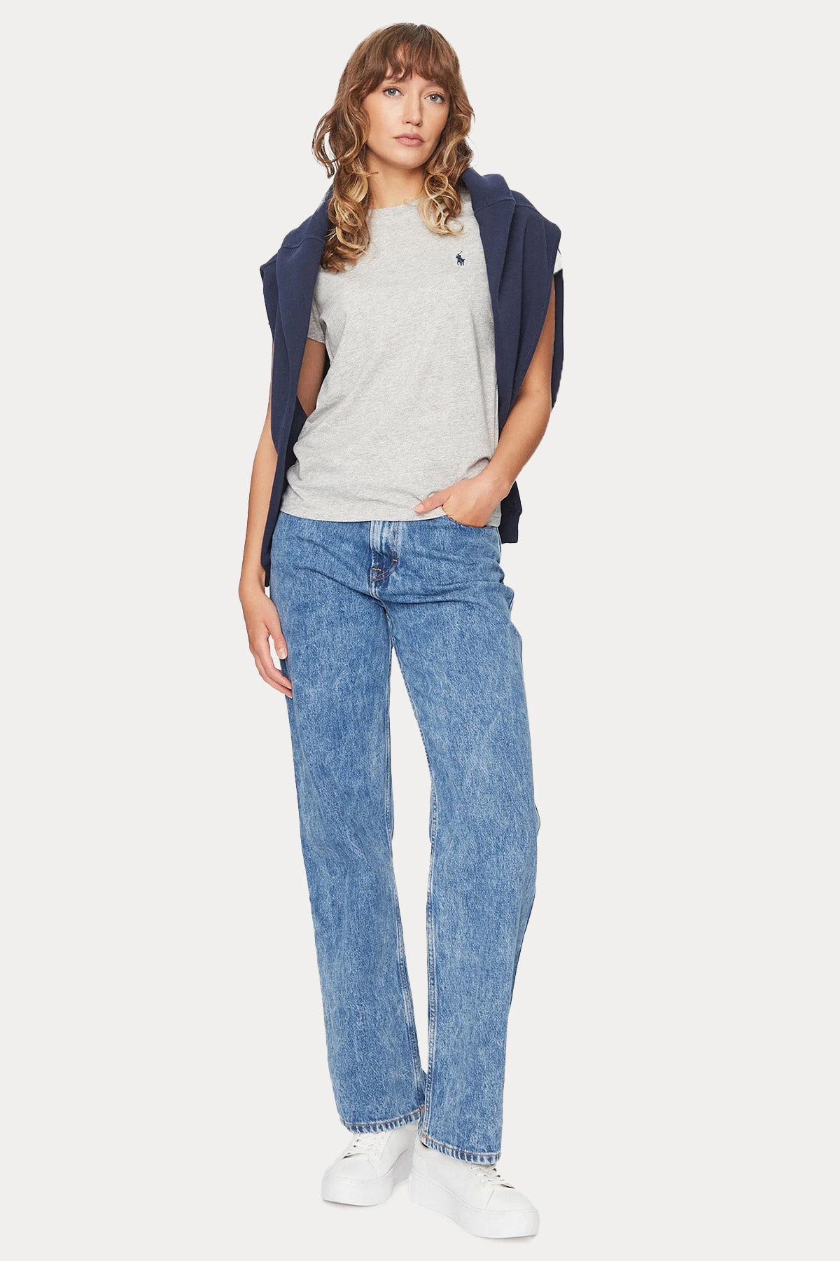 Polo Ralph Lauren Custom Fit Yuvarlak Yaka T-shirt