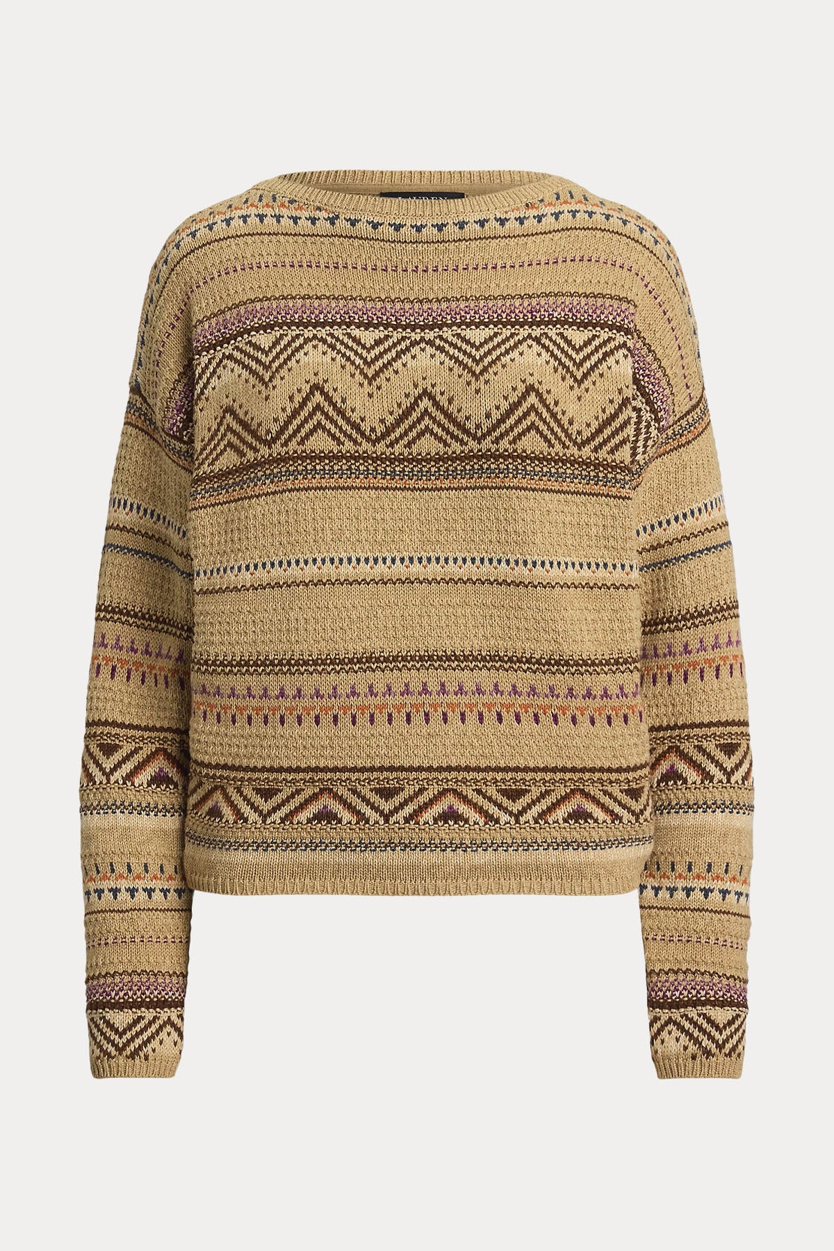 Polo Ralph Lauren Relaxed Fit Örgü Keten Triko