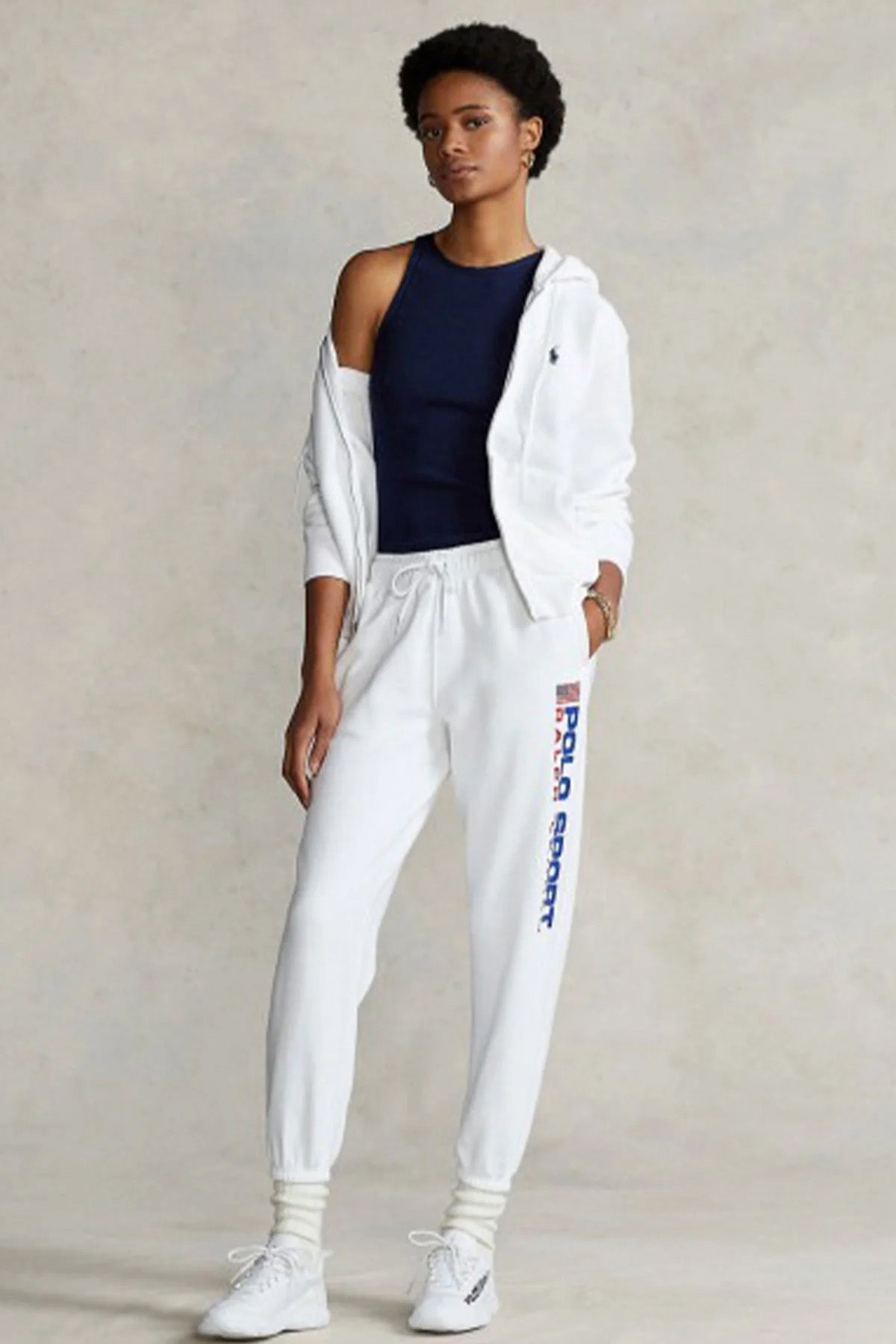 Polo Ralph Lauren Şardonlu Kapüşonlu Sweatshirt Ceket