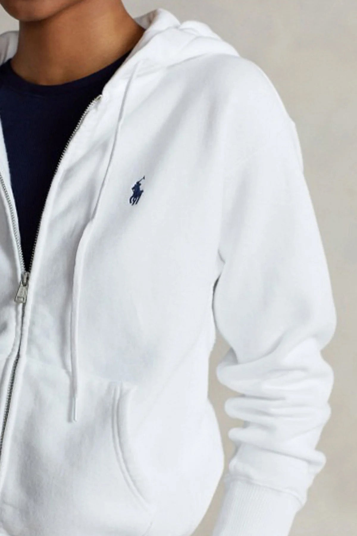 Polo Ralph Lauren Şardonlu Kapüşonlu Sweatshirt Ceket