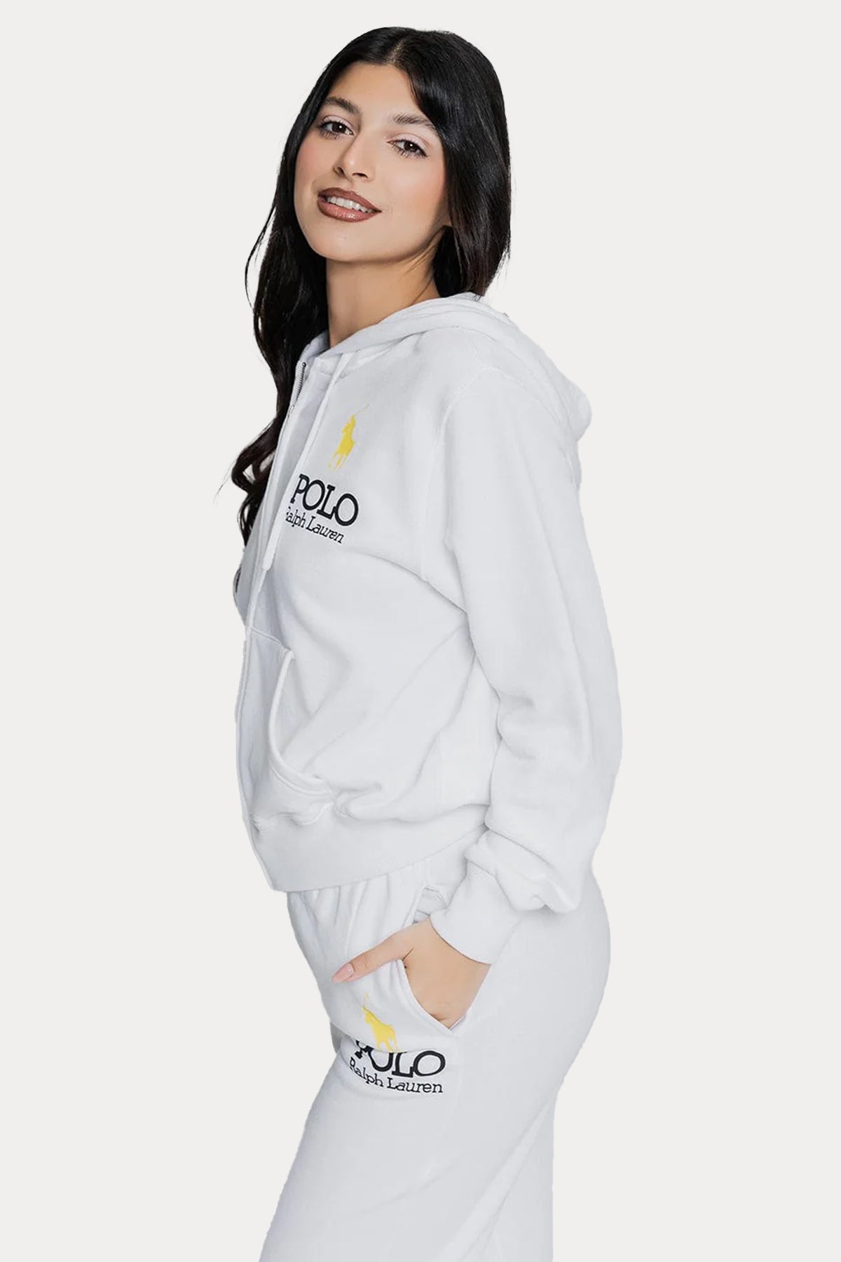 Polo Ralph Lauren Şardonlu Kapüşonlu Sweatshirt Ceket