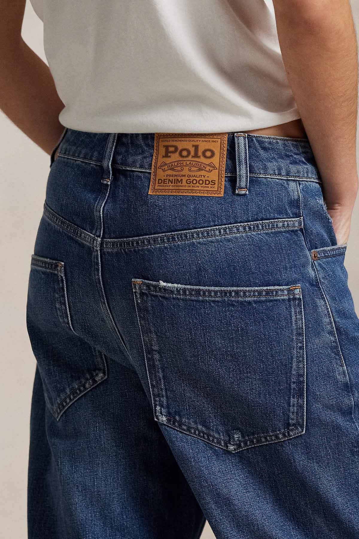 Polo Ralph Lauren Relaxed Fit Yıkamalı Jeans