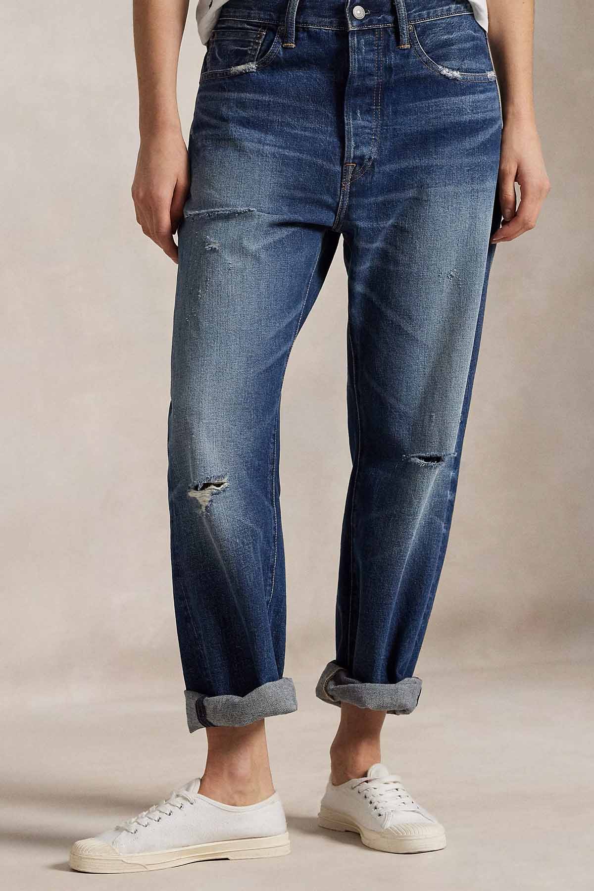 Polo Ralph Lauren Slouch Tapered Fit Yıkamalı Jeans