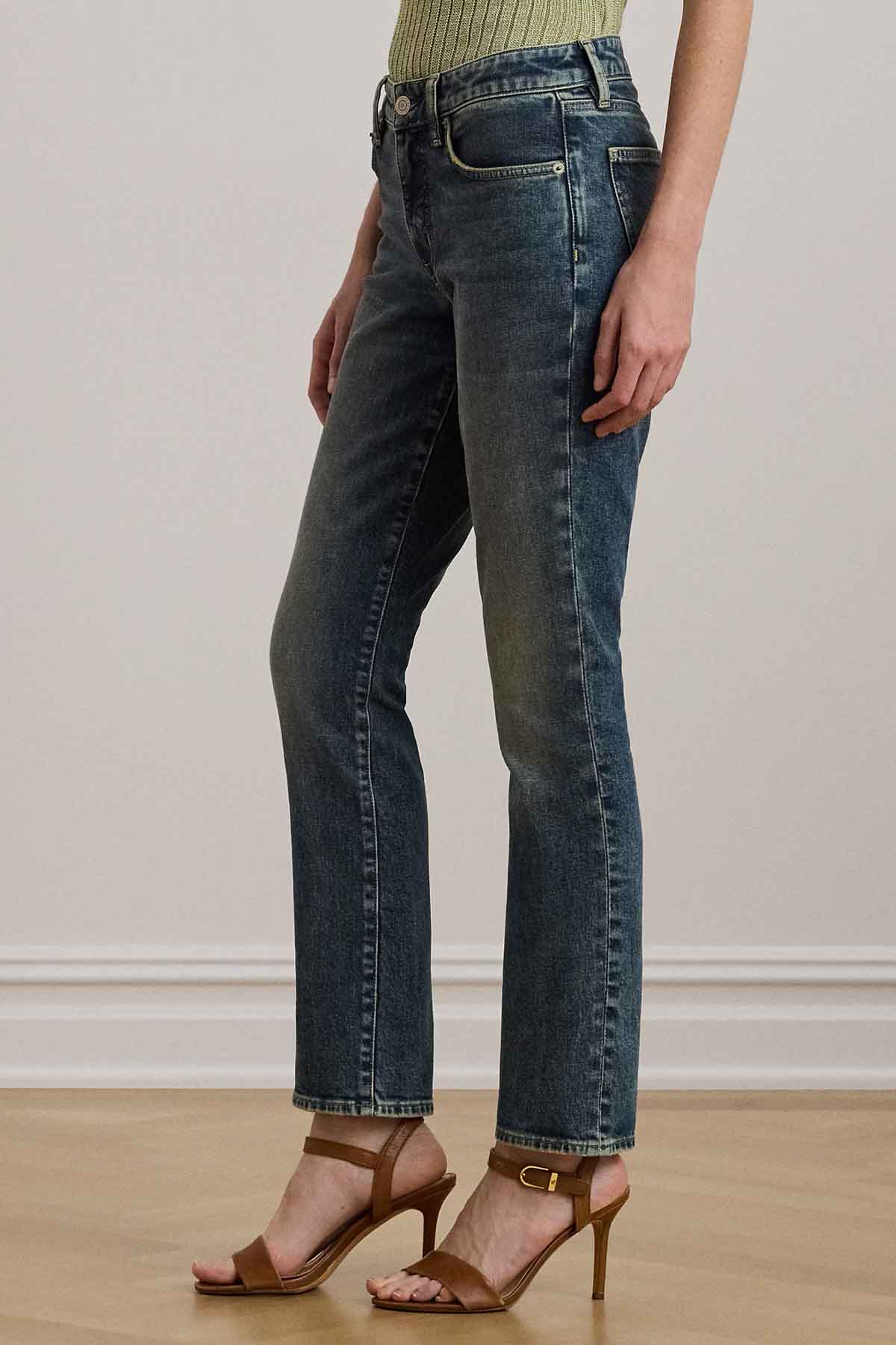 Polo Ralph Lauren Comfort Streç Fit Yıkamalı Jeans