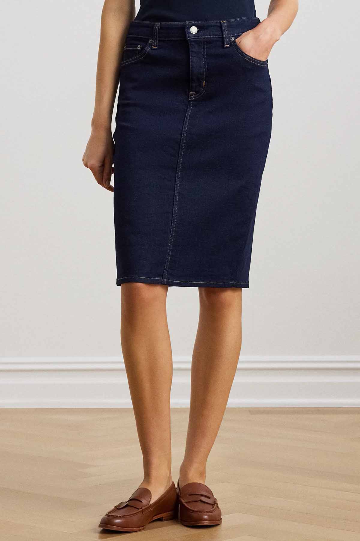 Polo Ralph Lauren Dizüstü Denim Etek