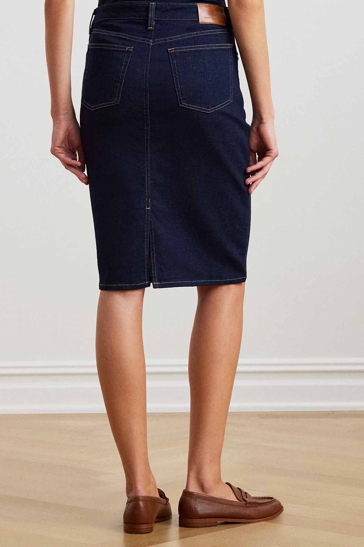 Polo Ralph Lauren Dizüstü Denim Etek