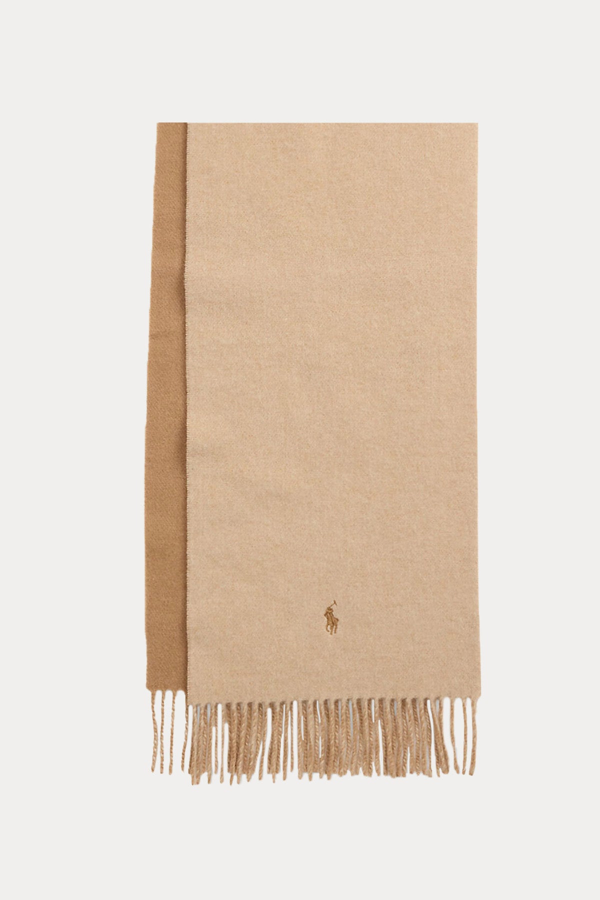 Polo Ralph Lauren Çift Taraflı Yün Atkı