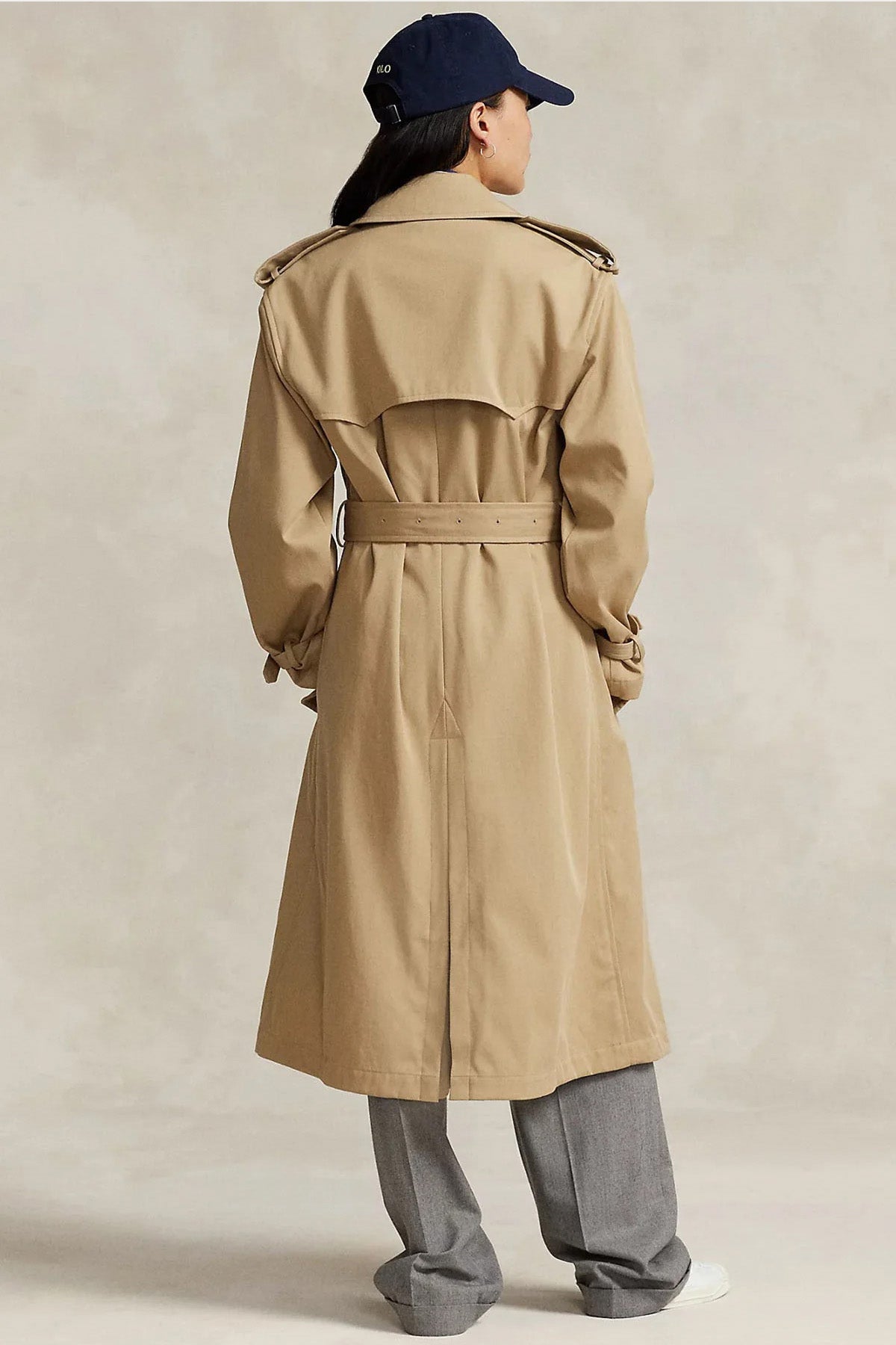 Polo Ralph Lauren Kruvaze Kemerli Trençkot