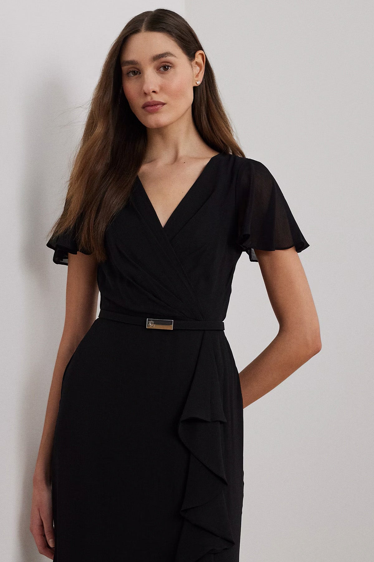 Polo Ralph Lauren Kemerli Maxi Abiye Elbise