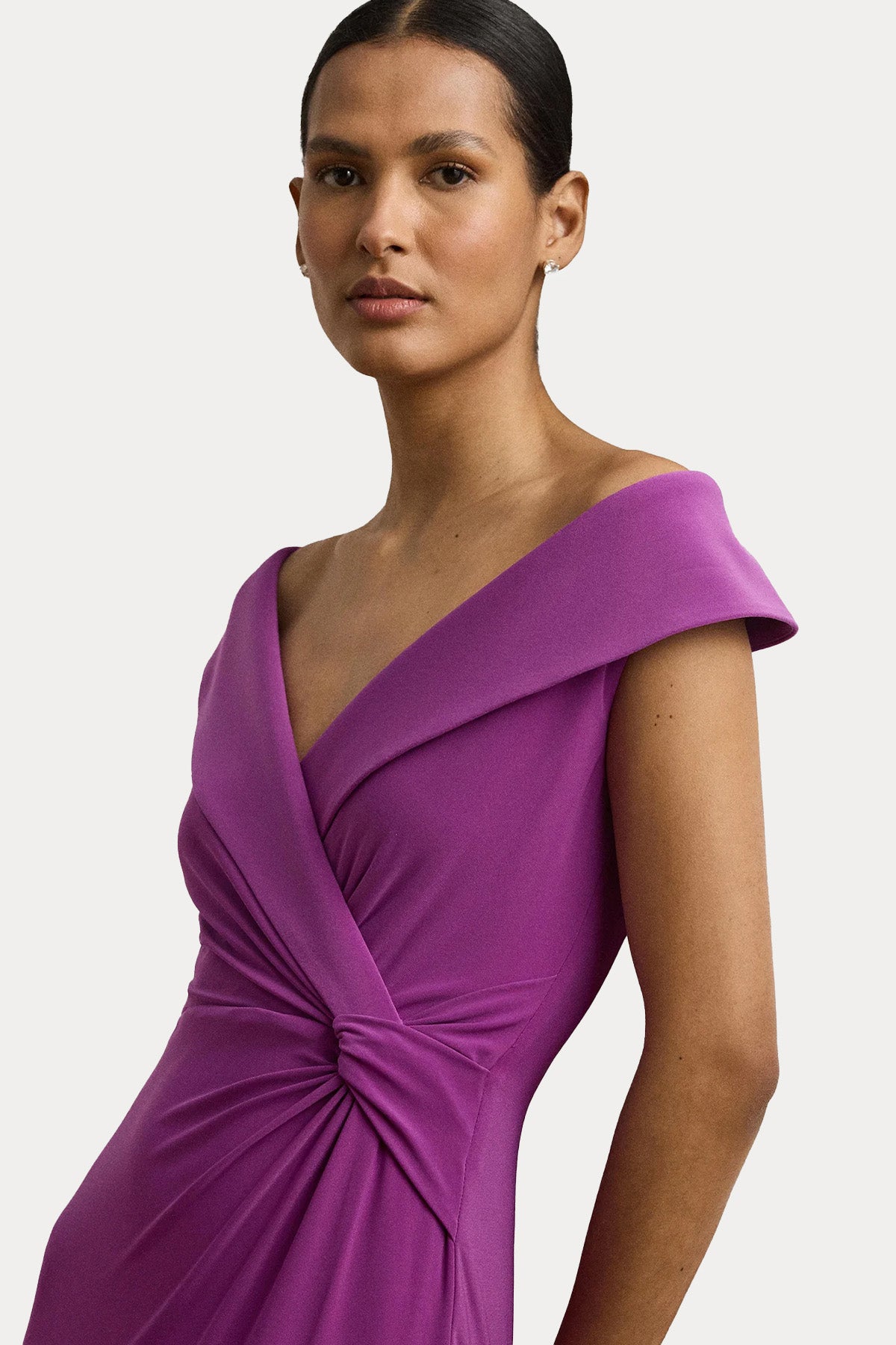 Polo Ralph Lauren V Yaka Maxi Abiye Elbise