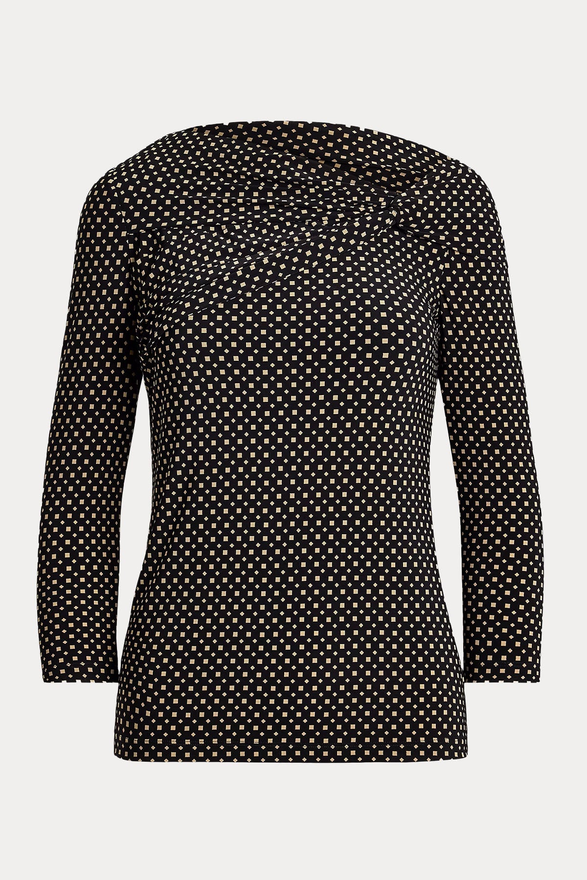 Polo Ralph Lauren Geometrik Desenli Streç Bluz