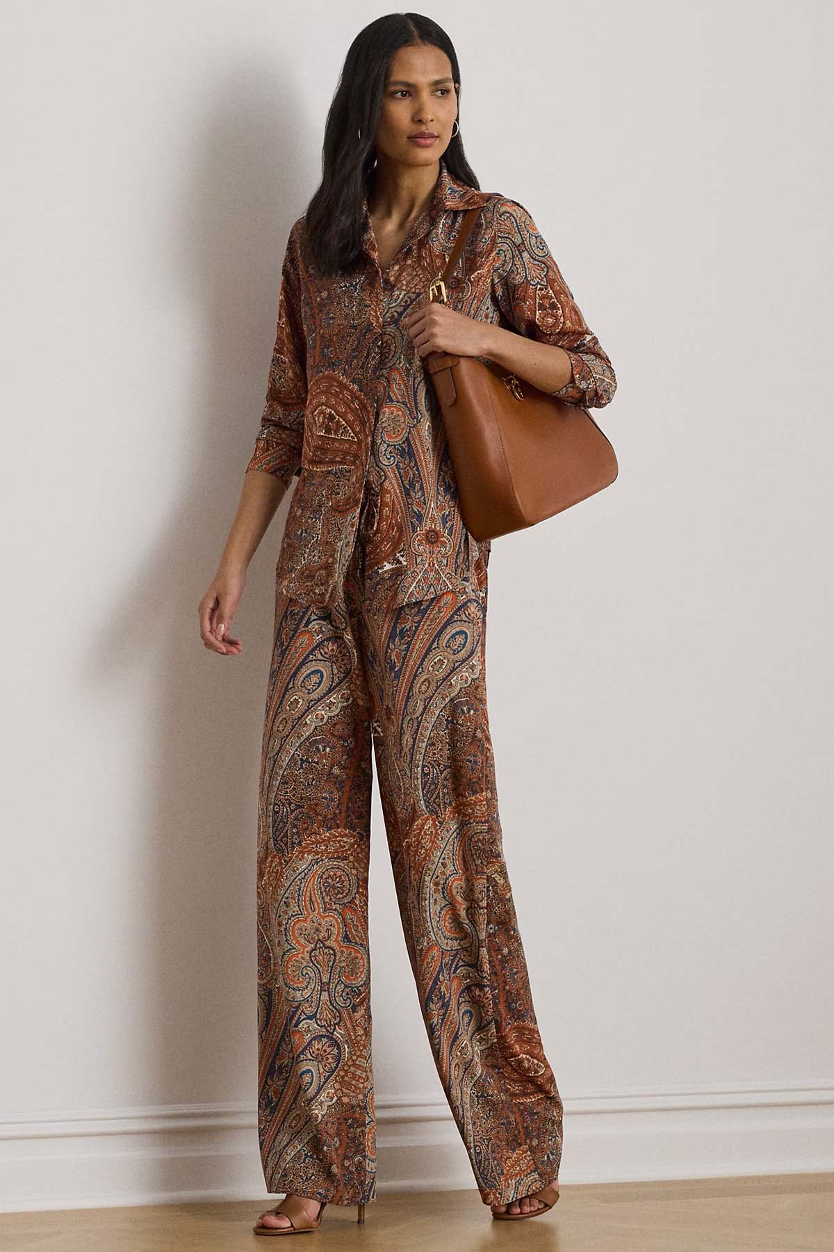 Polo Ralph Lauren Straight Fit Paisley Desenli Gömlek