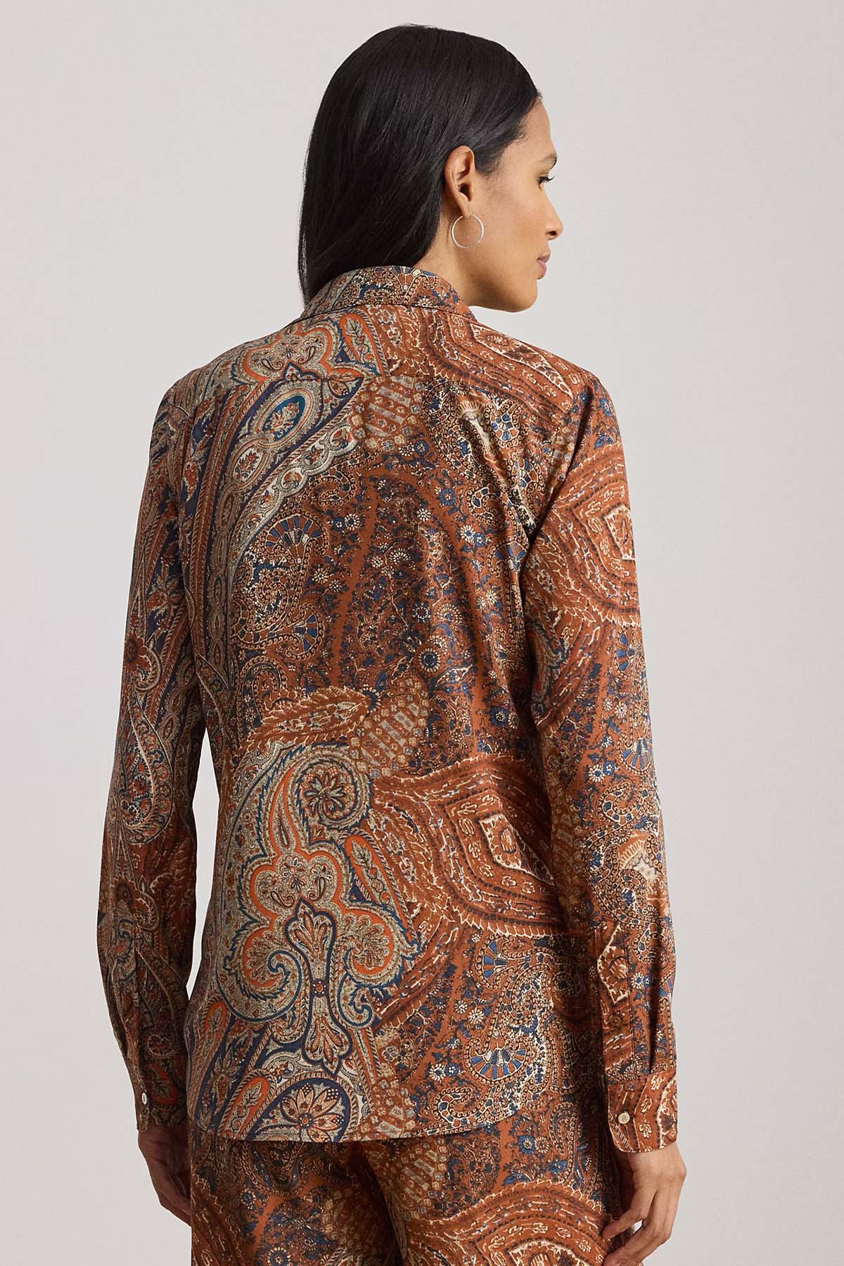 Polo Ralph Lauren Straight Fit Paisley Desenli Gömlek