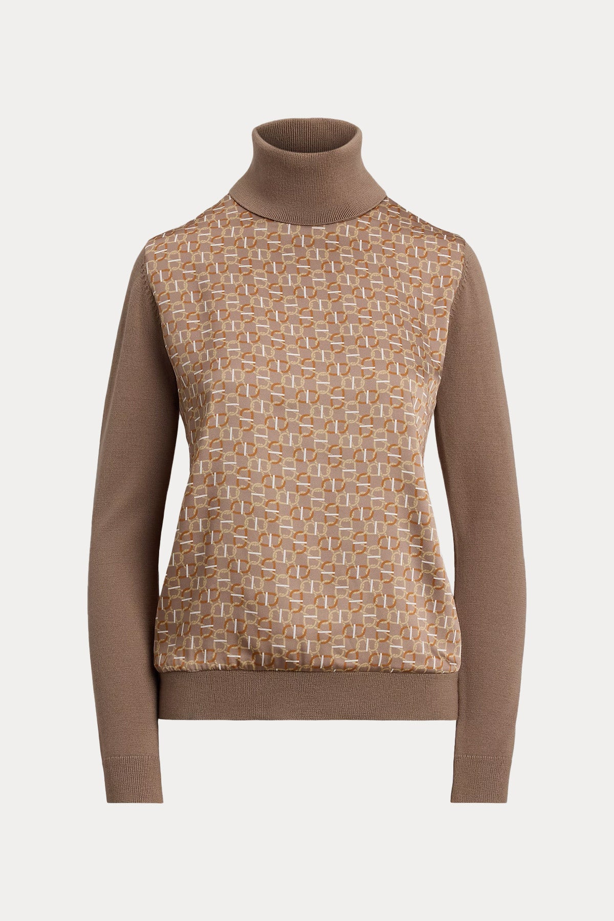 Polo Ralph Lauren Slim Fit Balıkçı Yaka Örgü Yün Triko