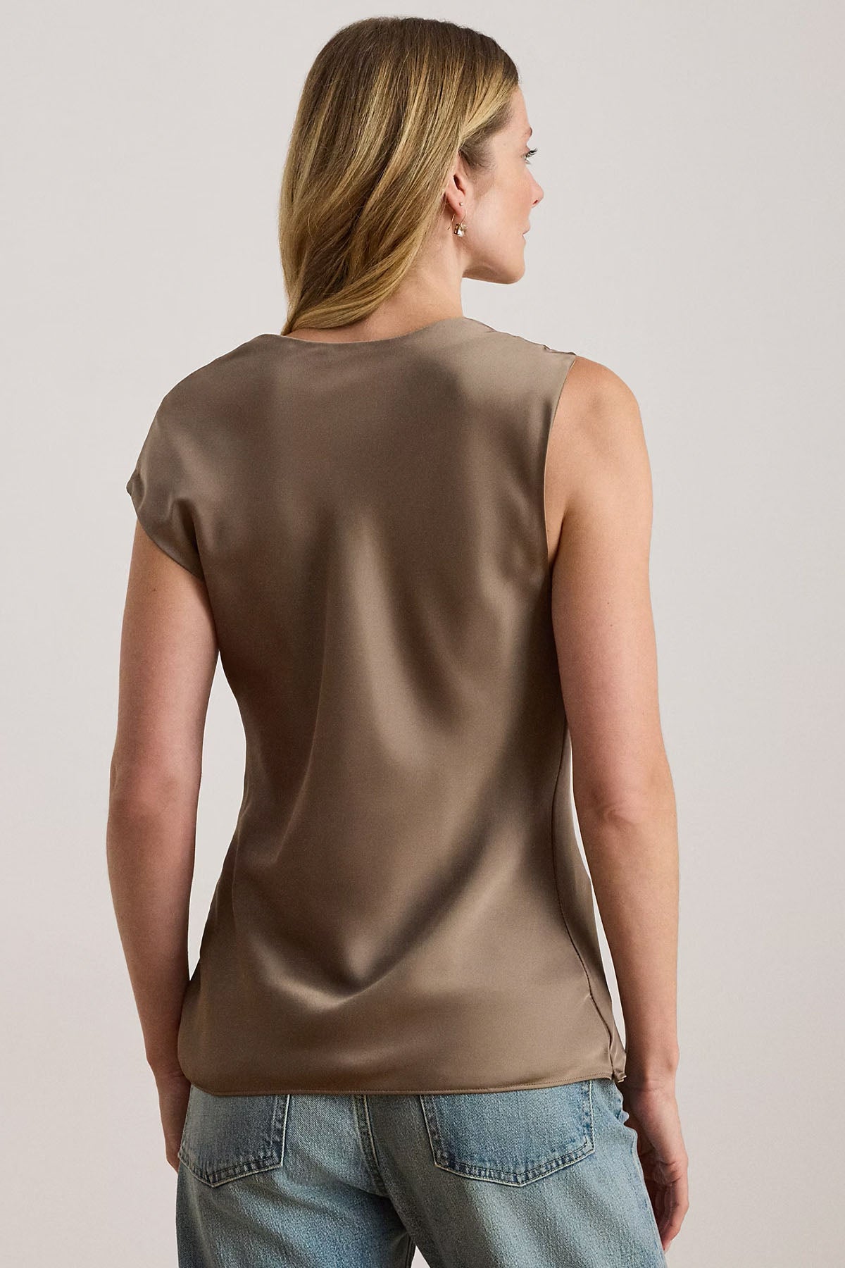 Polo Ralph Lauren Regular Fit Saten Bluz