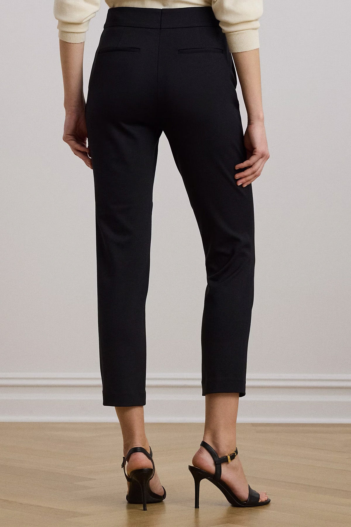 Polo Ralph Lauren Straight Fit Yüksek Bel Yandan Cepli Pantolon